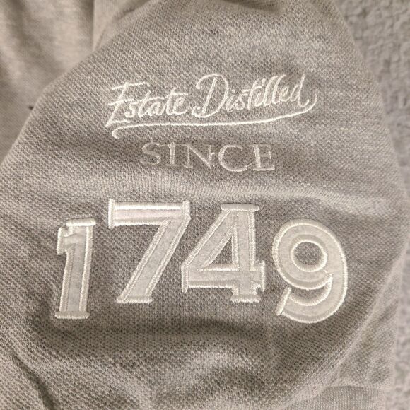 Appleton Estate Jamaica Rum Polo Shirt Mens Large Gray Organic Cotton Embroidery - Picture 8 of 15